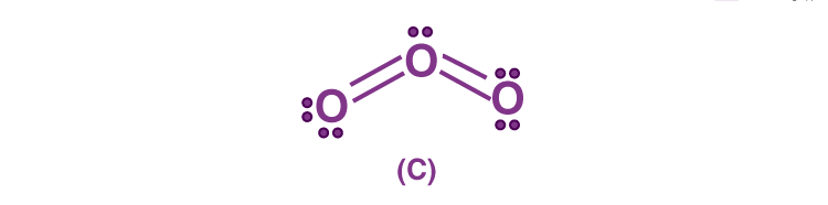 Bonding Pair in Ozone